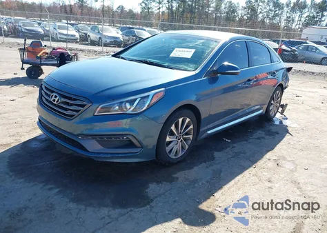 2015 Hyundai Sonata Sport из США, поврежденный, VIN 5NPE34AF2FH088455